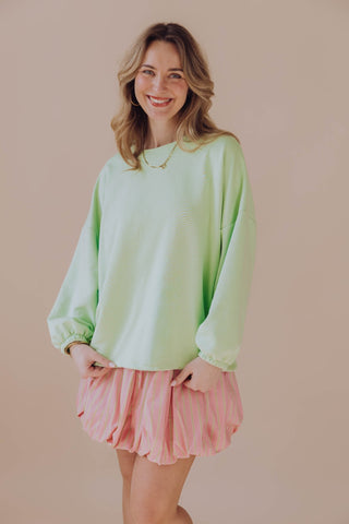 Slow Down Sweater - Groen