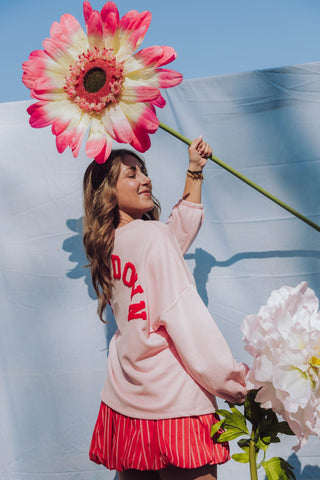 Slow Down Sweater - Lichtroze