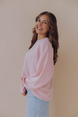 Slow Down Sweater - Lichtroze