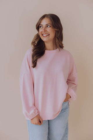 Slow Down Sweater - Lichtroze