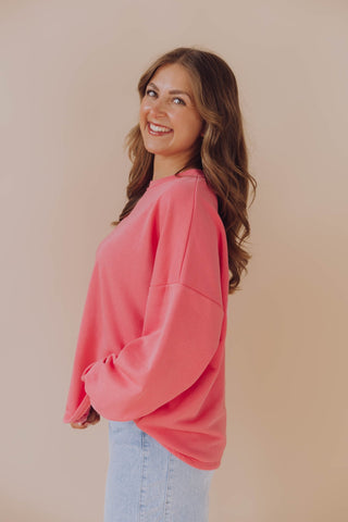 Slow Down Sweater - Roze