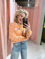 Soho Cardigan - Oranje