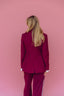 Solange Blazer - Bordeaux