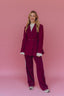 Solange Blazer - Bordeaux