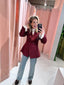 Solange Blazer - Bordeaux