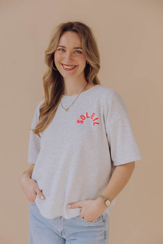 Soleil Tee - Grijs