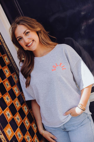 Soleil Tee - Grijs