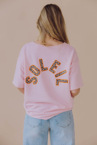 Soleil Tee - Lichtroze
