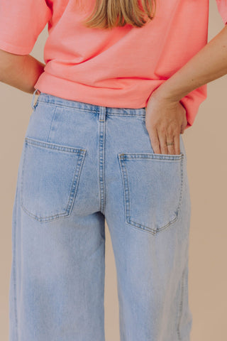 Sterre Balloon Jeans - Lichtblauw
