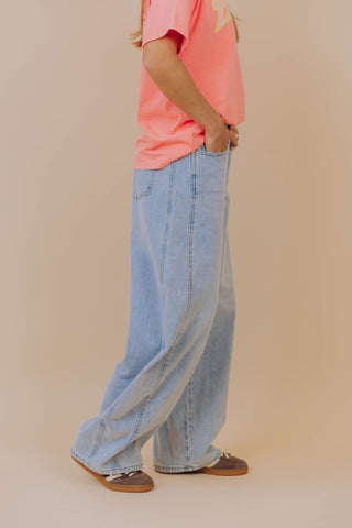 Sterre Balloon Jeans - Lichtblauw