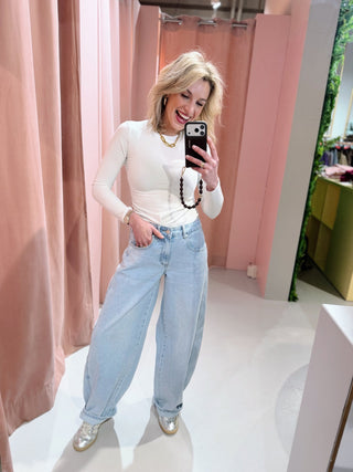 Sterre Balloon Jeans - Lichtblauw