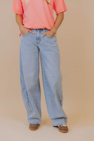 Sterre Balloon Jeans - Lichtblauw