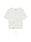 CATWALK JUNKIE - Strap Detail Relaxed Fit Tee - Offwhite