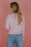 Striped Long Sleeve - Rosebloom