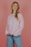 Striped Long Sleeve - Rosebloom