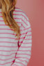 Striped Long Sleeve - Rosebloom