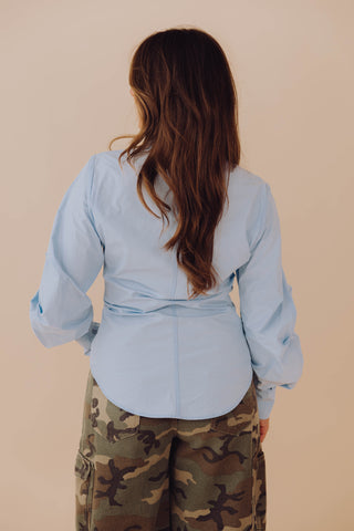 Amerie Blouse - Lichtblauw