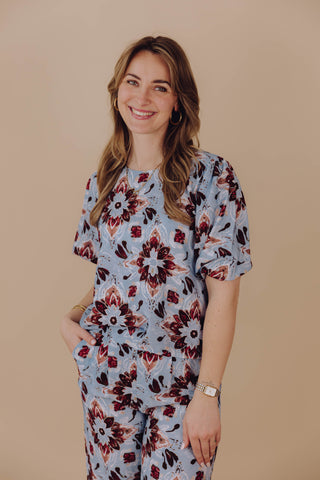 Viona Blouse - Blauw