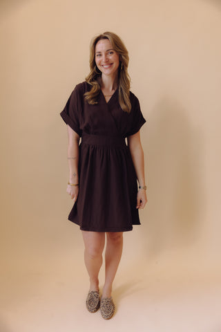 Harper Dress - Bruin