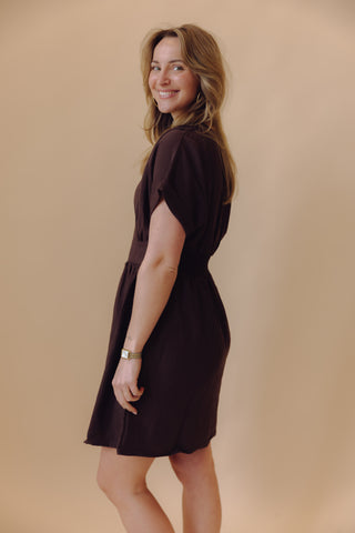 Harper Dress - Bruin