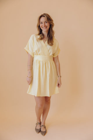 Harper Dress - Geel