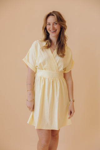 Harper Dress - Geel