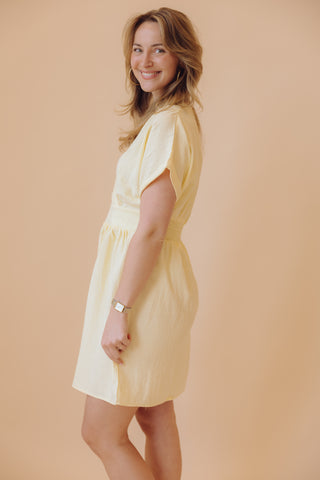 Harper Dress - Geel