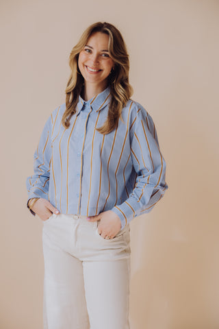 Gracie Blouse - Blauw