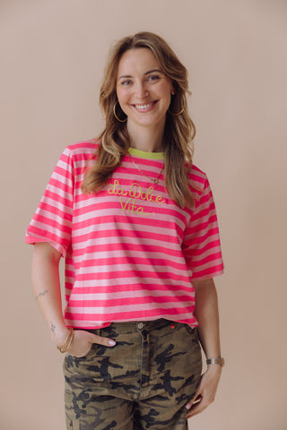 Hester Tee - Lichtroze