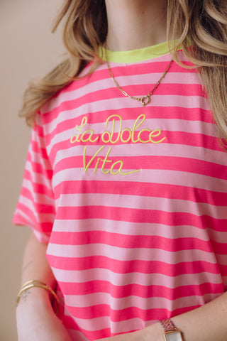 Hester Tee - Lichtroze
