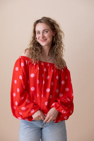 Indy Top - Rood