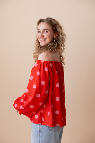 Indy Top - Rood