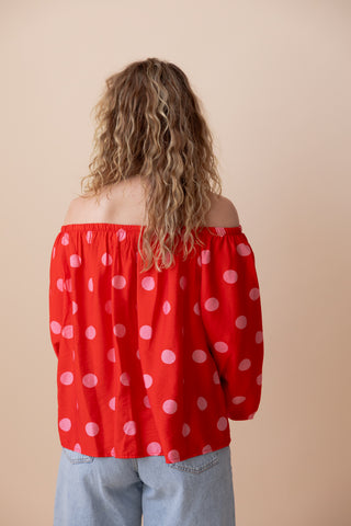 Indy Top - Rood
