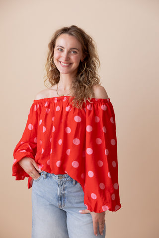 Indy Top - Rood