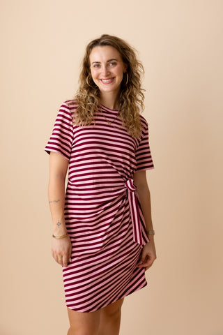 Ismay Dress - Bordeaux