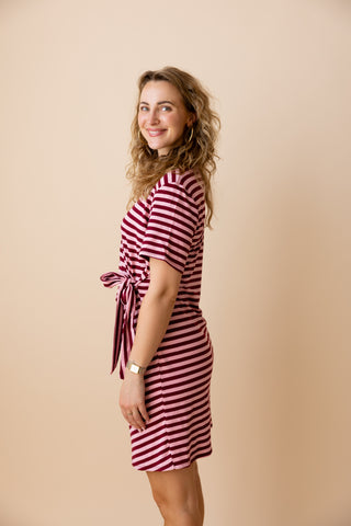 Ismay Dress - Bordeaux
