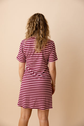 Ismay Dress - Bordeaux