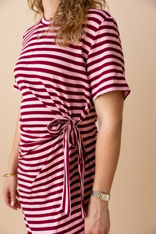 Ismay Dress - Bordeaux
