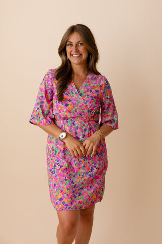 Iggy Flower Dress - Multi