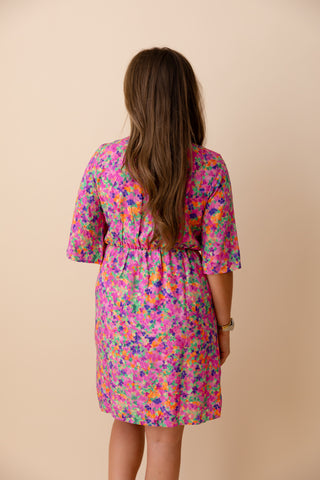 Iggy Flower Dress - Multi