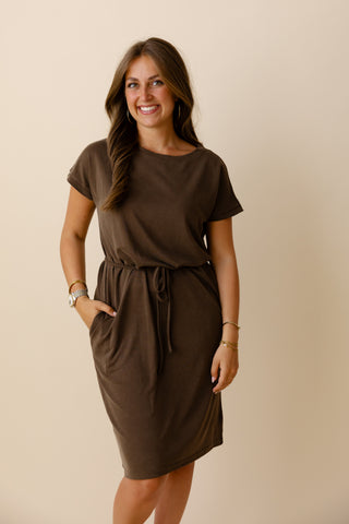 Isabel Dress - Bruin