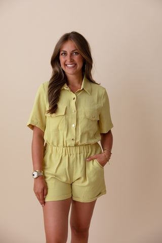 Cady Playsuit - Groen