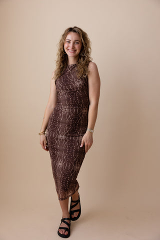 Isa Dress - Bruin