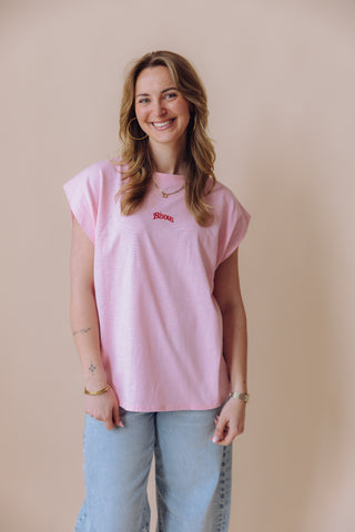 Bisous Top - Lichtroze