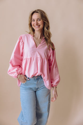 Emily Blouse - Roze