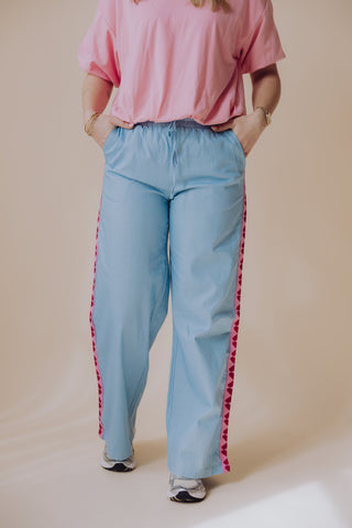 Heart Pants - Denim
