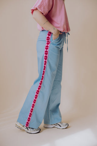 Heart Pants - Denim