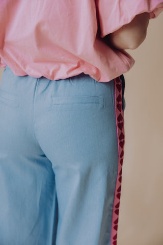 Heart Pants - Denim