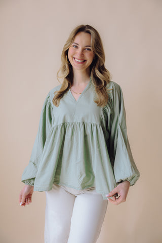 Emily Blouse - Groen