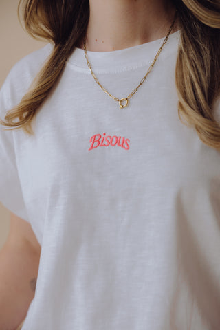 Bisous Top - Wit